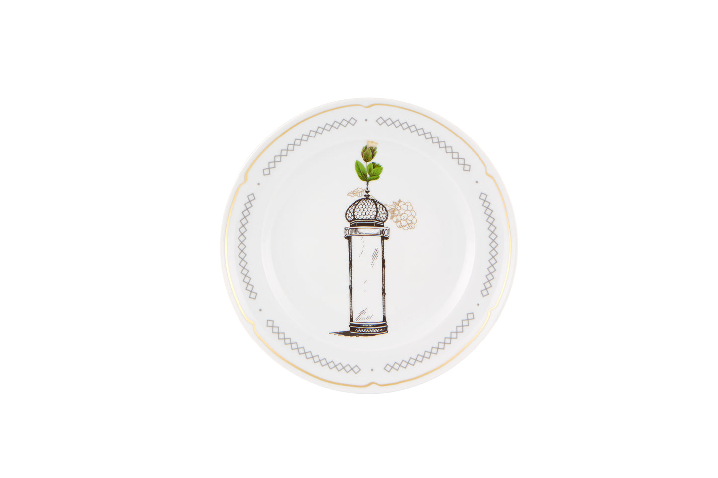 Petites Histoires Salad / Dessert Plate, Set of 4