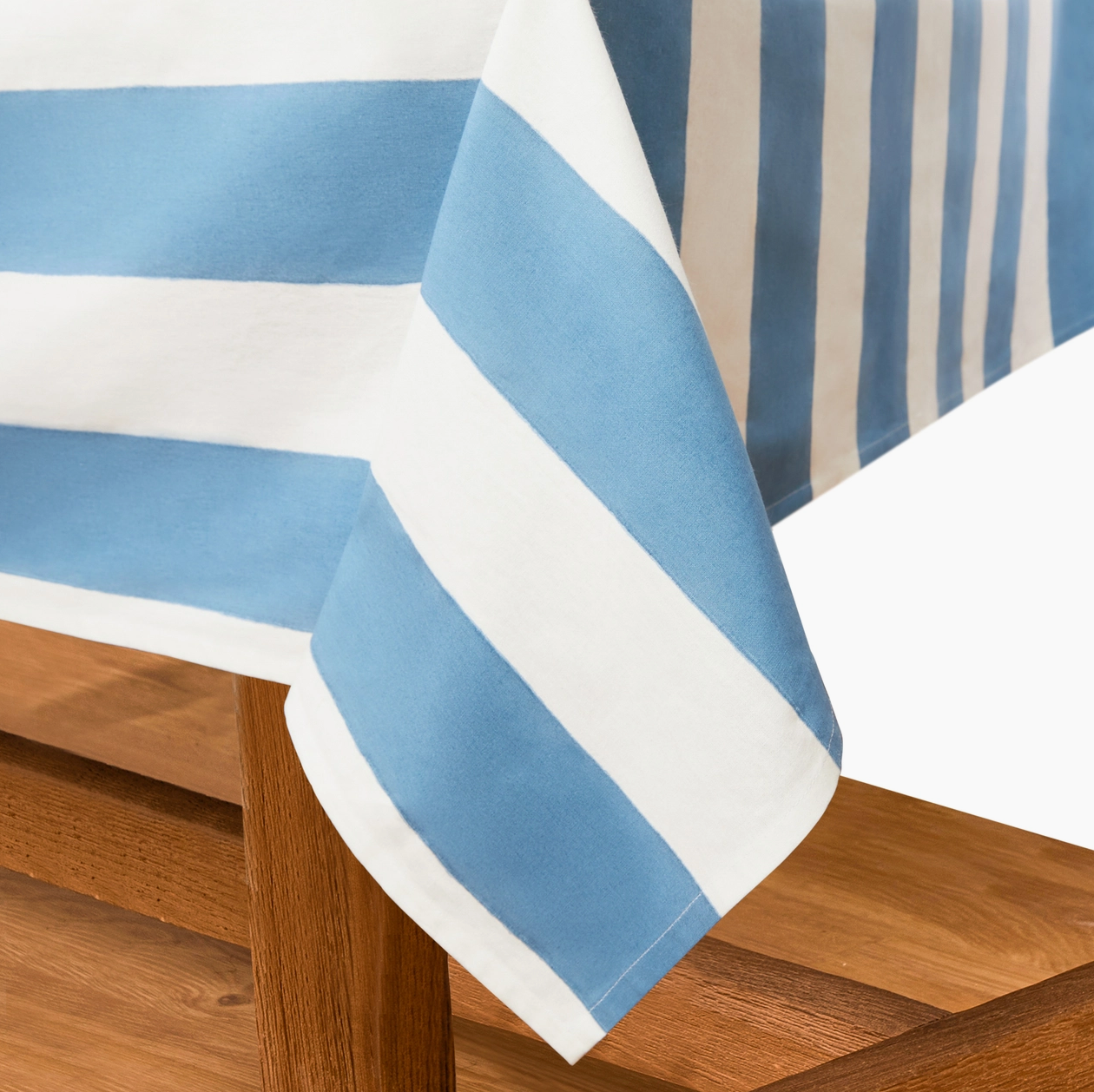 Blue Stripes Tablecloths