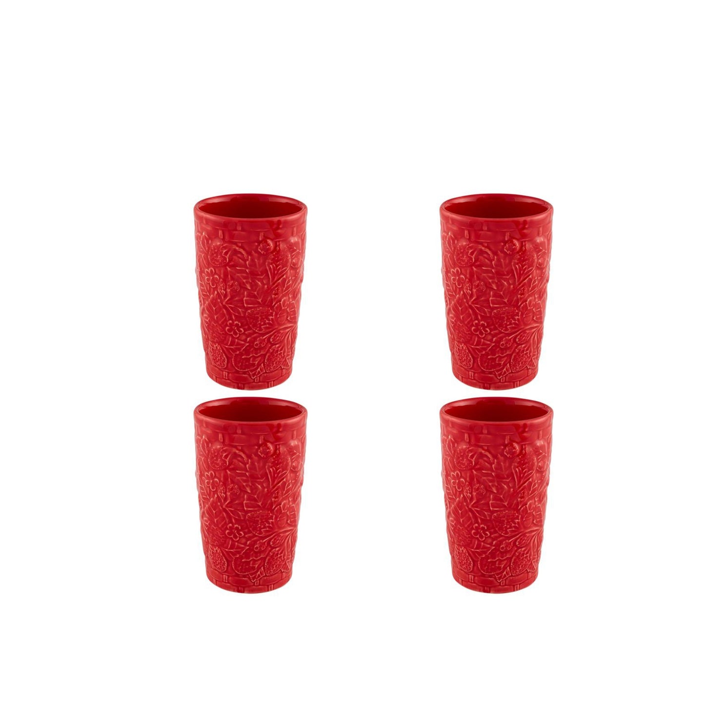 Highball Strawberries, Set of 4