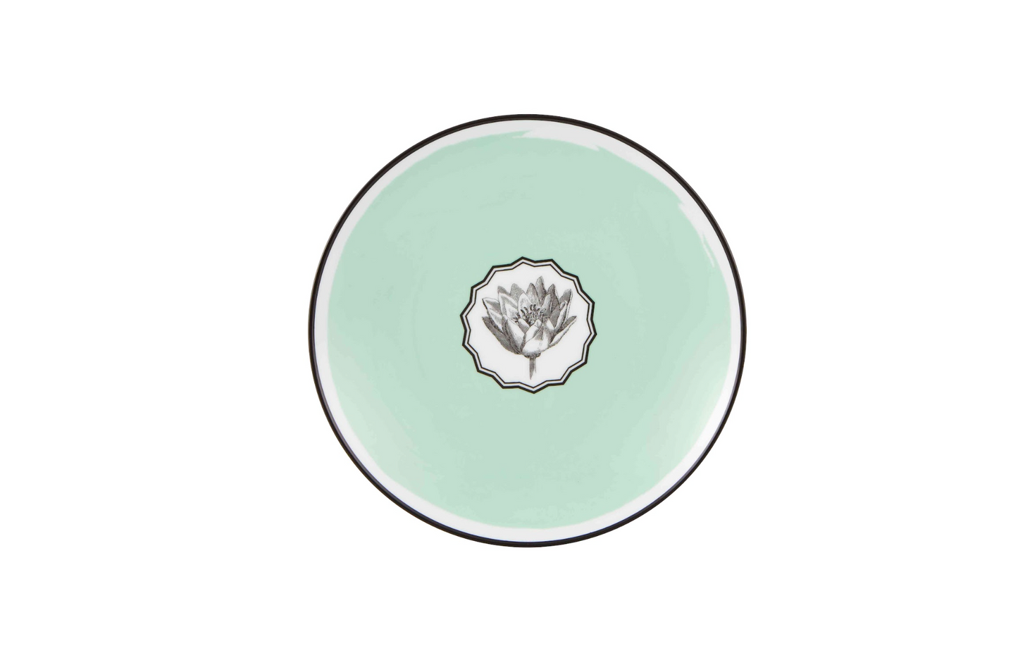 Salad / Dessert Plate Green, Set of 4