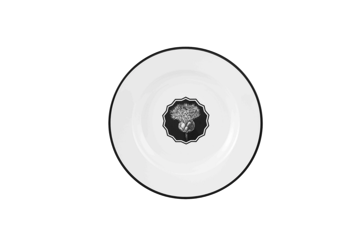 Salad / Dessert Plate White, Set of 4