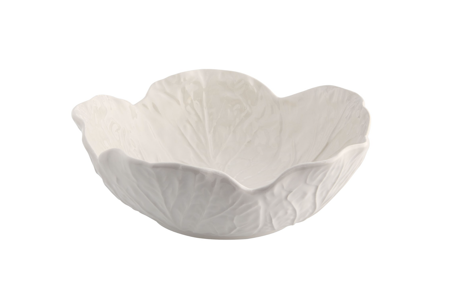 Bordallo Pinheiro Cabbage Soup Bowl Beige, Set of 4