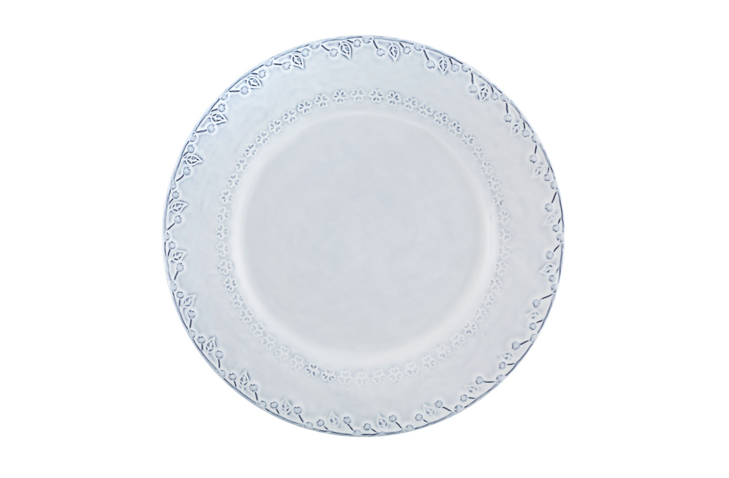Flora Antique White Dinner Plate, Set of 4