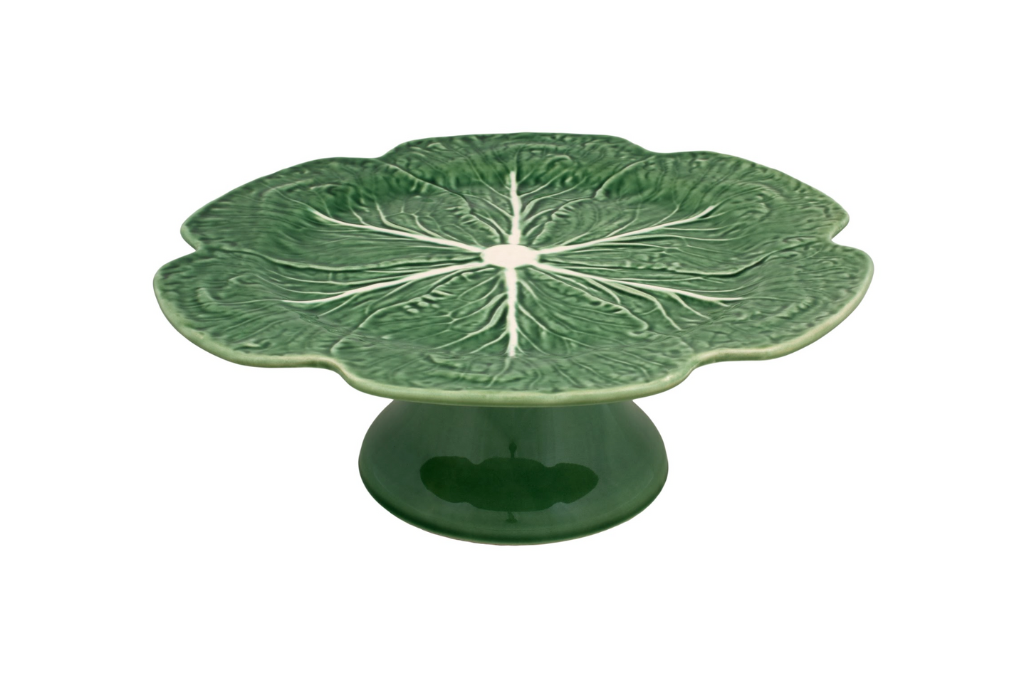 Bordallo Pinheiro Cabbage Cakestand