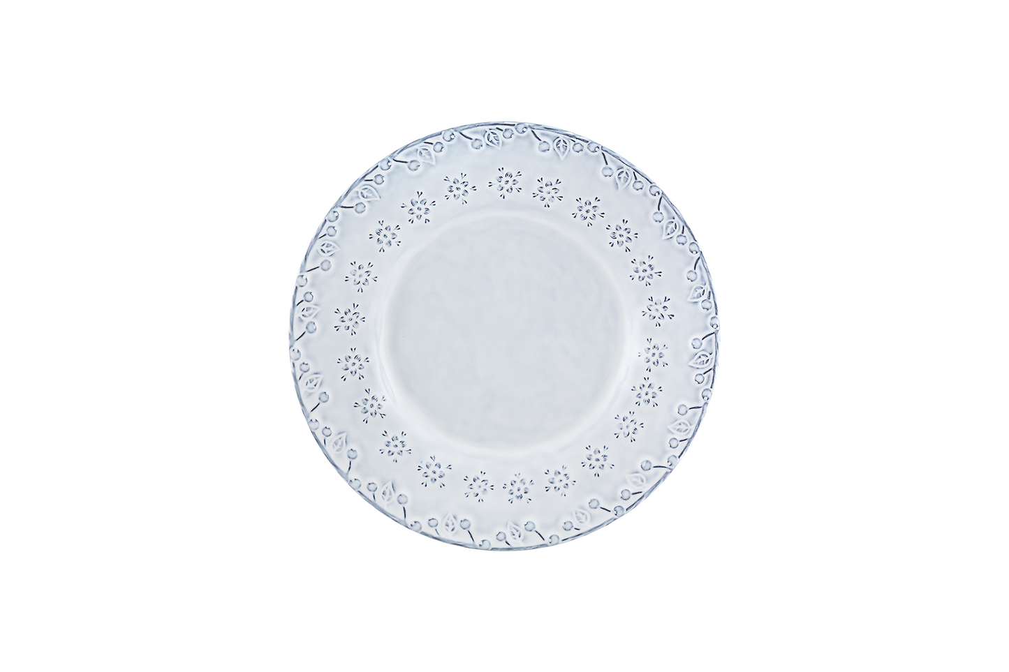 Flora Antique White Salad / Dessert Plate, set of 4