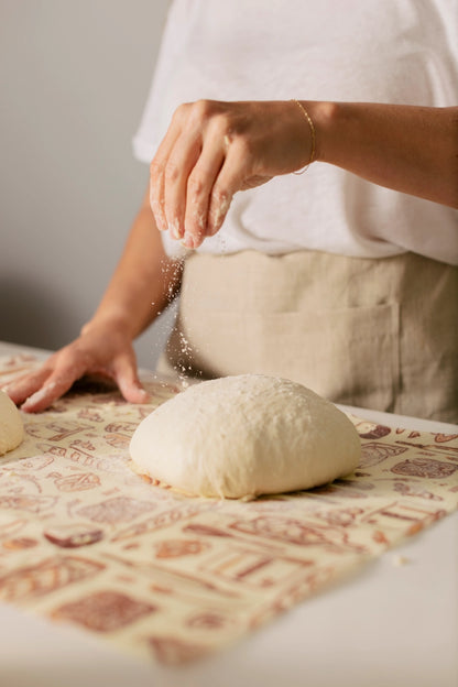 Reusable Beeswax Food Wraps (1 Roll - Bakery Lane)