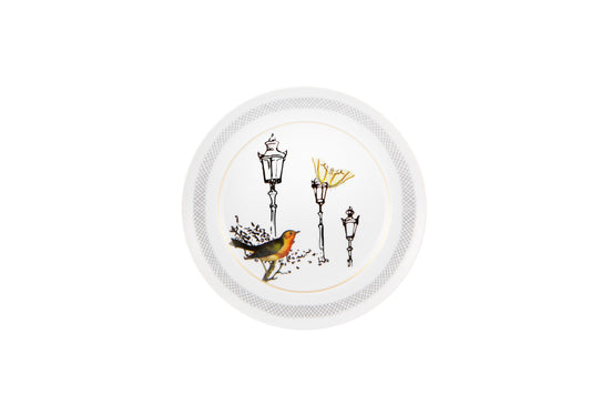 Petites Histoires Salad / Dessert Plate, Set of 4