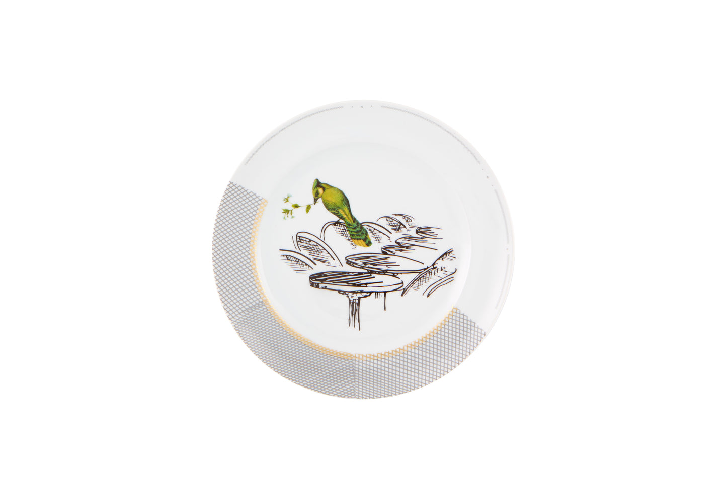 Petites Histoires Salad / Dessert Plate, Set of 4
