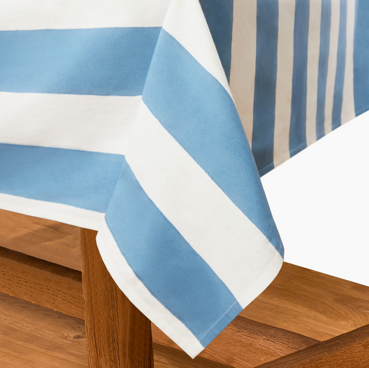 Blue Stripes Tablecloths