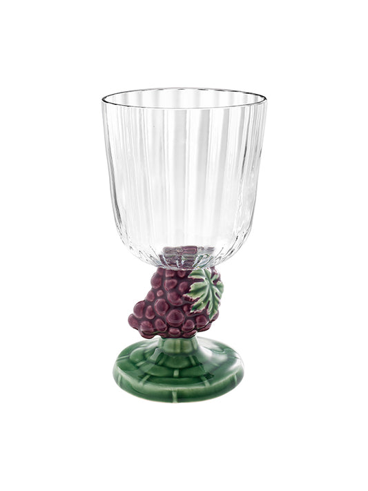 Grapes Stem Goblet, Set of 2