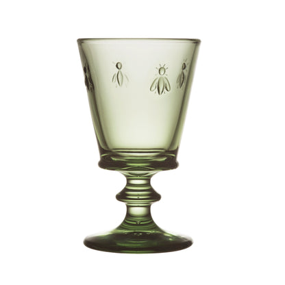 Bee Wine Glasses, Set of 4 Assorted