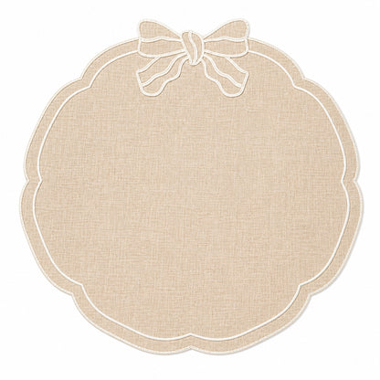 Bow Reversible Placemats (Set of 4)