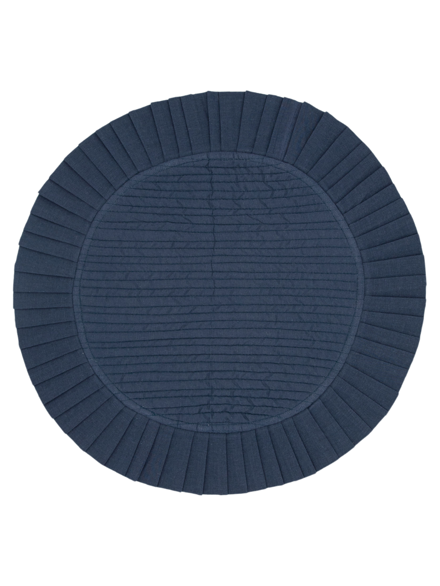 Hand Quilted Cotton Round Placemats