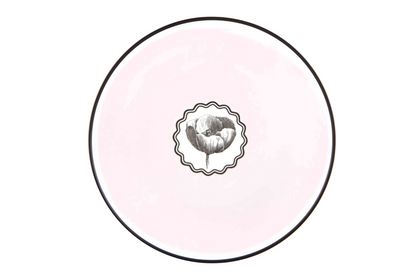 Salad / Dessert Plate Pink, Set of 4