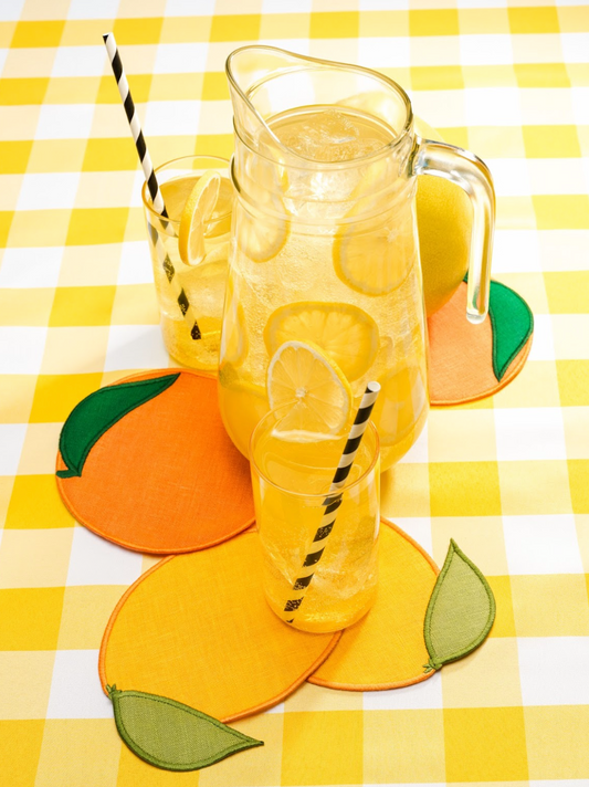 Citrus Cocktail Napkins, Set of 4