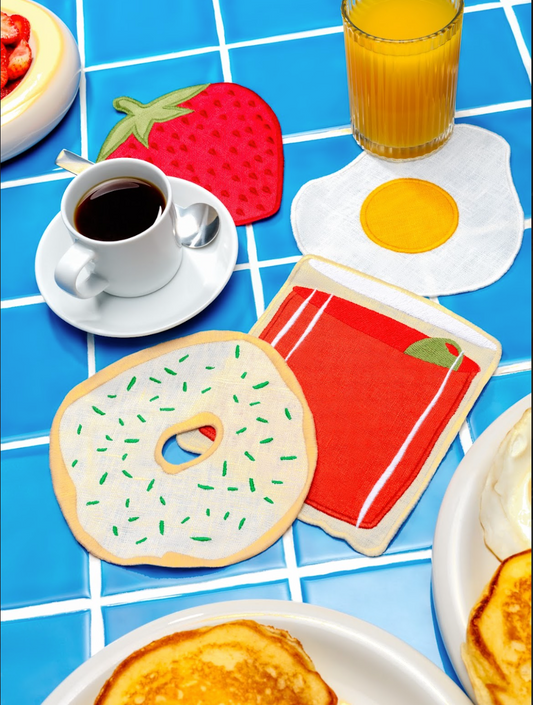 Brunch Cocktail Napkins, Set of 4