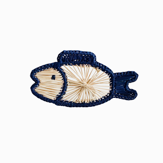 Fish Iraca Napkin Ring, Set of 4