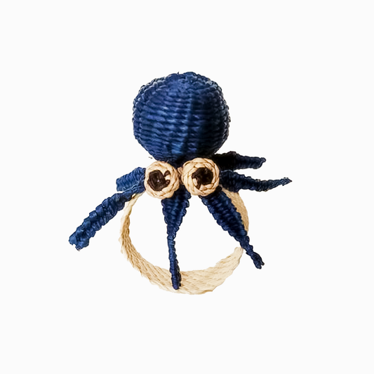 Octopus Napkin Ring, Set of 4