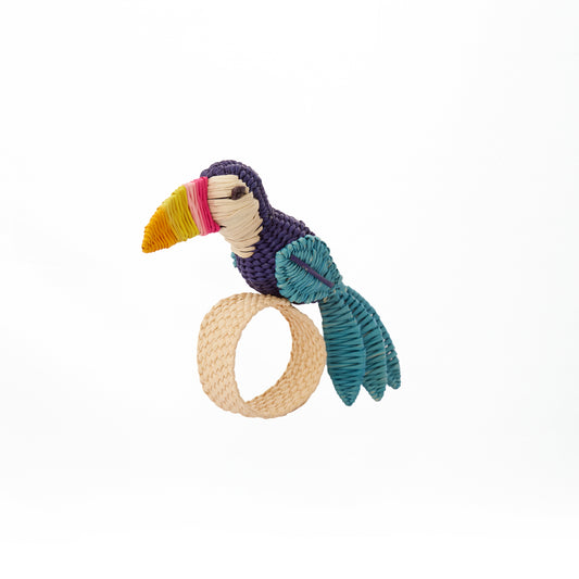 Toucan Napkin Ring, Set of 4