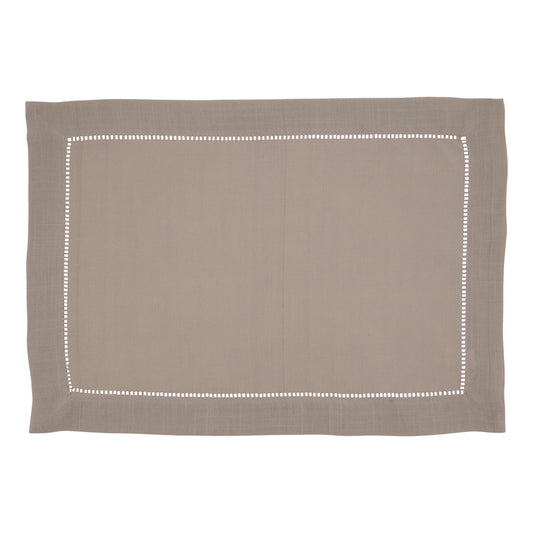 Everyday Hemstitch Placemats (Set of 6)