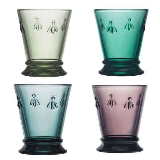 Bee Tumbler, Set of 4 Assorted