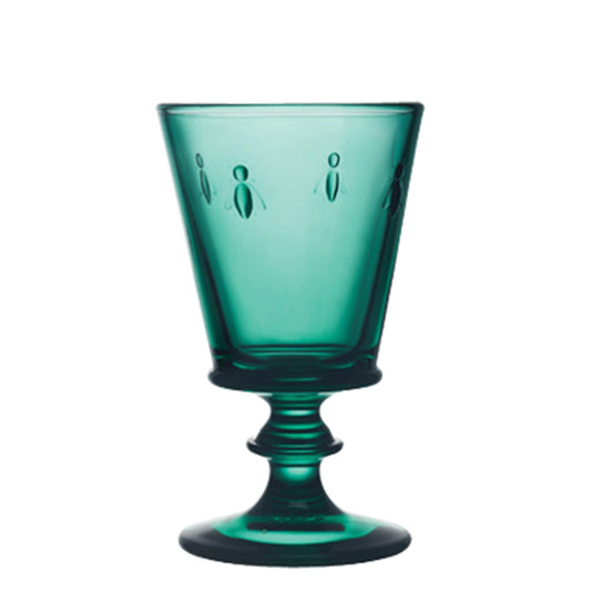 Bee Wine Glasses Emerald, Set of 6